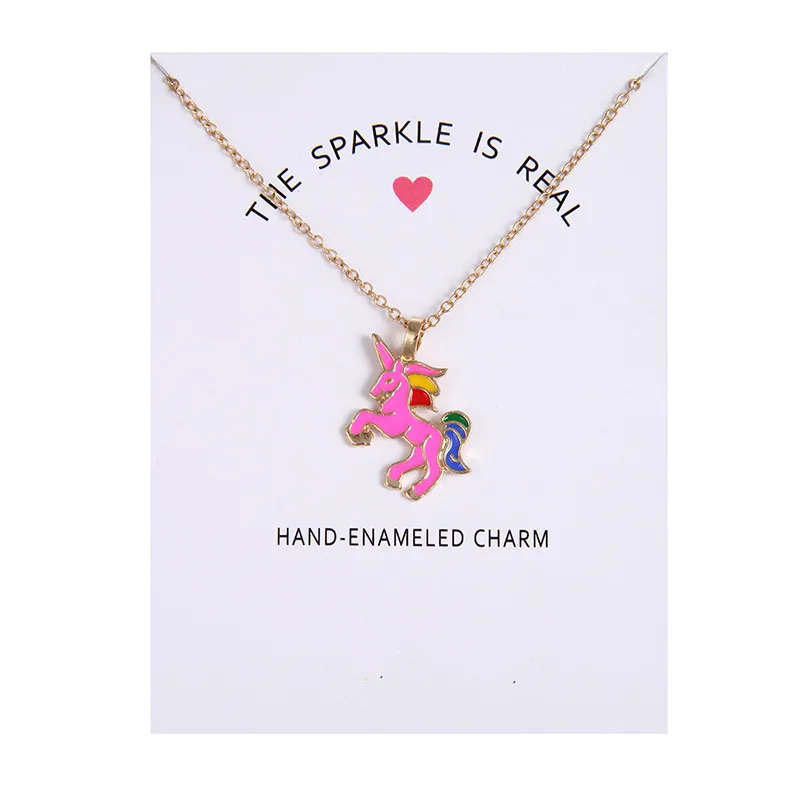 " Sparkled Unicorn" Necklace 5