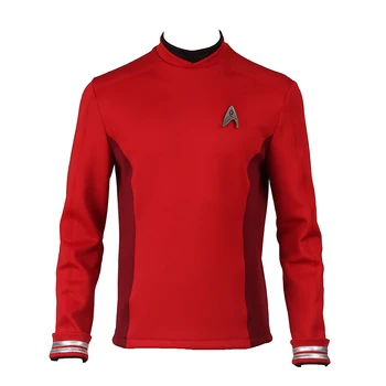 Startreks Beyond Costume Caption Kirk Spock Cosplay Shirt Original Series Red Uniform Adult Men Halloween Carnival Outfit
Startreks Beyond Costume Caption Kirk Spock Cosplay Shirt Original Series Red Uniform Adult Men Halloween Carnival Outfit
