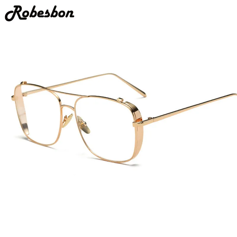 2017 New Fashion Big Frame Gold Glasses Frames for Men Classic Square Optical Eyeglasses Frames Women Best Fashion Glasses
2017 New Fashion Big Frame Gold Glasses Frames for Men Classic Square Optical Eyeglasses Frames Women Best Fashion Glasses