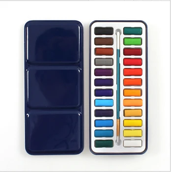12/18/24 Colors Professional Solid Watercolor Paints Painting Set For Artist Student Drawing Painting Stationery Art Supplies
12/18/24 Colors Professional Solid Watercolor Paints Painting Set For Artist Student Drawing Painting Stationery Art Supplies