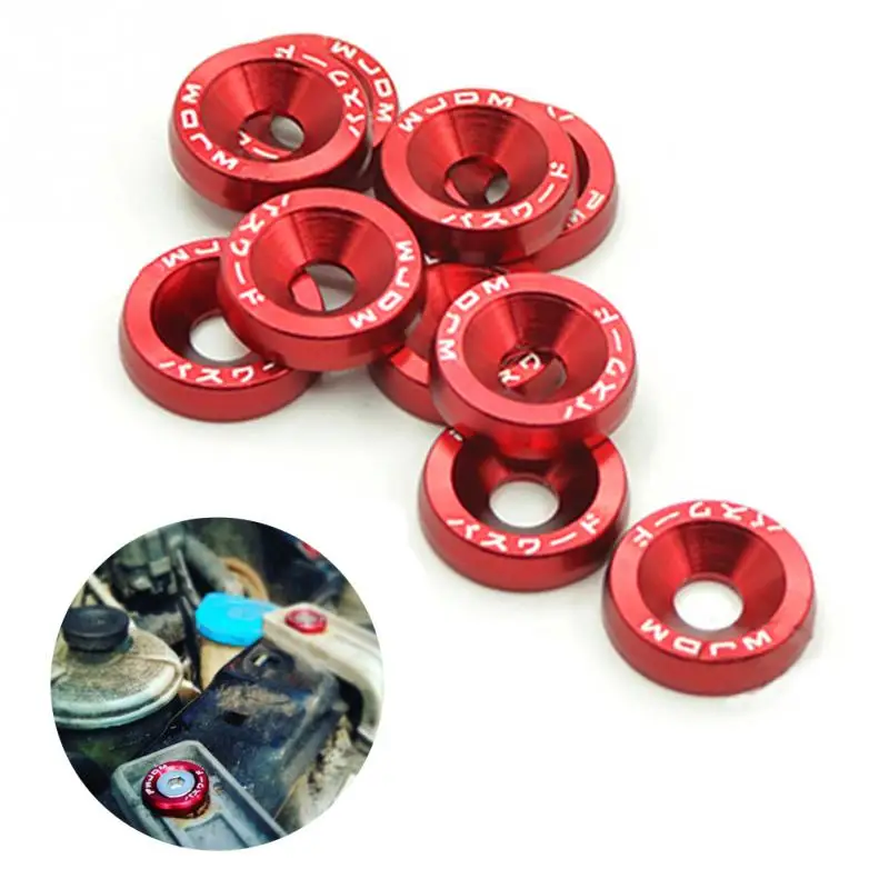2018 new 10PCS M6x20 Car Universal Modification JDM Sticker Stickers Password Fender Washer License Plate Bolts Auto Accessaries
2018 new 10PCS M6x20 Car Universal Modification JDM Sticker Stickers Password Fender Washer License Plate Bolts Auto Accessaries