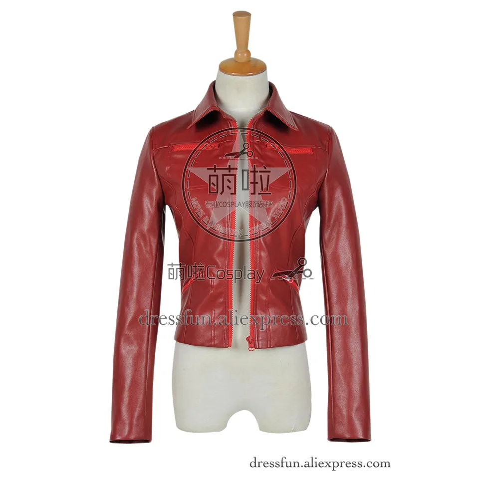 Once Upon A Time Cosplay Emma Swan Costume Red Leather Jacket Uniform Outfits Suit Halloween Fashion Party Fast Shipping
Once Upon A Time Cosplay Emma Swan Costume Red Leather Jacket Uniform Outfits Suit Halloween Fashion Party Fast Shipping