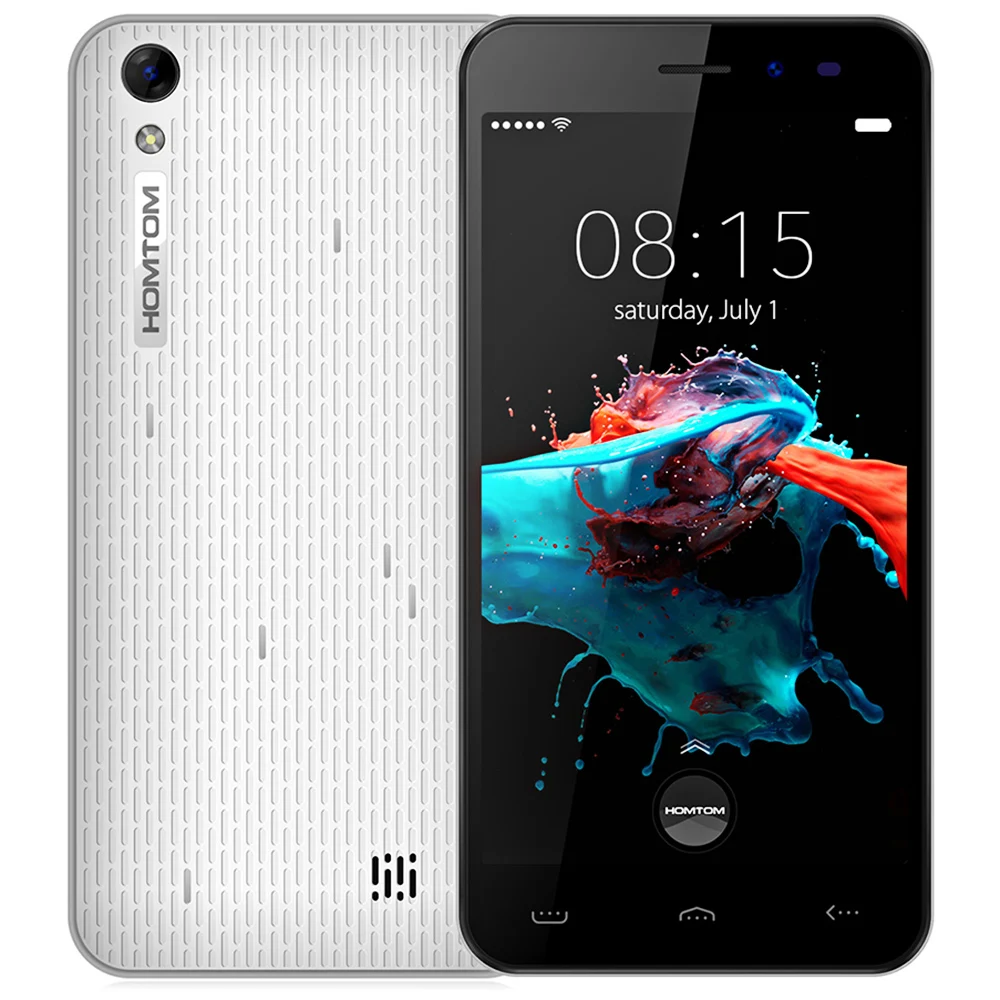 HOMTOM HT16 5 0 дюймовый мобильный телефон Android 6 MTK6580 четырехъядерный 1. 3g Hz 1 Гб ram 8 rom