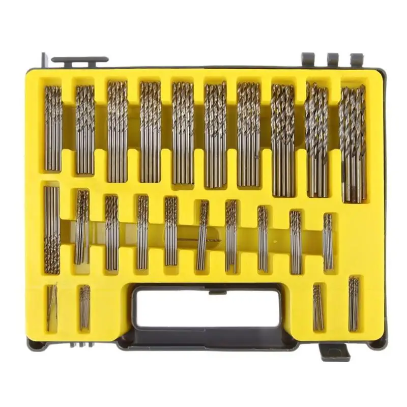 0.4mm-3.2 150Pcs Mini twist drill Bit Kit HSS Micro Precision Twist Drill with Carry Case for PCB Crafts Jewelry Drilling Tool
0.4mm-3.2 150Pcs Mini twist drill Bit Kit HSS Micro Precision Twist Drill with Carry Case for PCB Crafts Jewelry Drilling Tool