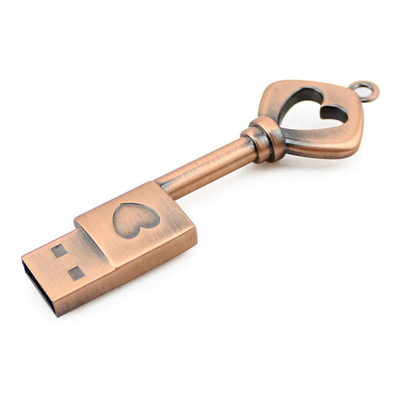 USB stick high quality Metal heart key usb flash drive 4GB 8GB 16GB 32GB 64GB pen drive memory stick creative gift pendirve cle
USB stick high quality Metal heart key usb flash drive 4GB 8GB 16GB 32GB 64GB pen drive memory stick creative gift pendirve cle