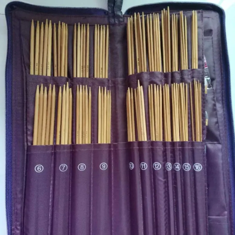 Sewing Tools & Accessory Knitting Needles Set With Case Bamboo Knitting Needles+Circular Needles+Crochet Hook for DIY Sewing
Sewing Tools & Accessory Knitting Needles Set With Case Bamboo Knitting Needles+Circular Needles+Crochet Hook for DIY Sewing