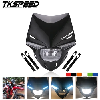Universal H4 Motorcycle Headlight Dirt Bike Motocross Dual Sport Head Light For KTM EXC SX SXF XC MX SMR Enduro Supermoto
Universal H4 Motorcycle Headlight Dirt Bike Motocross Dual Sport Head Light For KTM EXC SX SXF XC MX SMR Enduro Supermoto