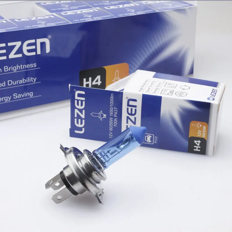 2017 Time-limited Special Offer 10 Pcs H4 55w /55-60w 12v Hod Lamp 6000k Halogen Car Light Bulb Bulbs