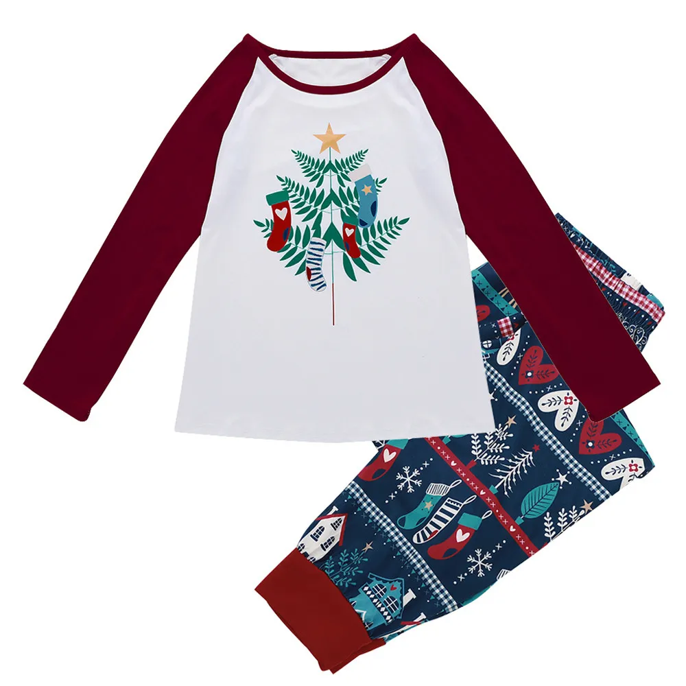 Round Neck Print Cartoon Top long Pajama Set 2019 New Woman Casual Pajama Set Christmas pijama feminino
Round Neck Print Cartoon Top long Pajama Set 2019 New Woman Casual Pajama Set Christmas pijama feminino