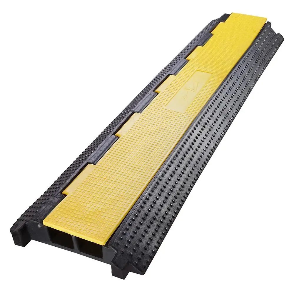 2 Channel Heavy Duty Wire Cover Cable Cord Road Ramp Protector PVC And Rubber Speed Bump Roadway Safety
2 Channel Heavy Duty Wire Cover Cable Cord Road Ramp Protector PVC And Rubber Speed Bump Roadway Safety