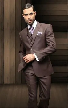 New arrival Tailored Groom Tuxedos Chocolate brown Fashion Slim Fit Tuxedo Style Formal Casual Men's Suit(Jacket+Pants+vest+Tie)
New arrival Tailored Groom Tuxedos Chocolate brown Fashion Slim Fit Tuxedo Style Formal Casual Men's Suit(Jacket+Pants+vest+Tie)