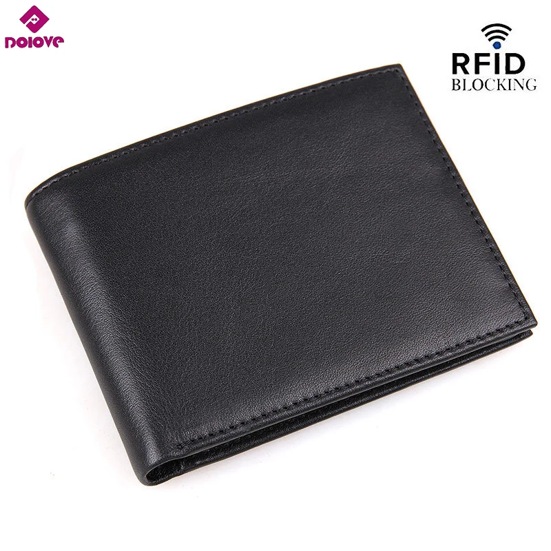 DOLOVE Brand New Real Cowhide Genuine Leather Men Wallets Short Design Vintage Casual Purse Mens RFID Leather Money Walle
DOLOVE Brand New Real Cowhide Genuine Leather Men Wallets Short Design Vintage Casual Purse Mens RFID Leather Money Walle