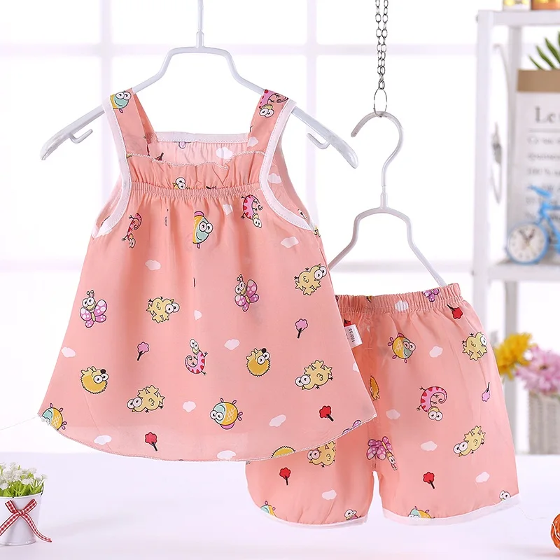 15 Styles Summer Baby Girls Clothes Set Cotton Sleeveless + Shorts 2pcs Infant Girls Clothing Sunsuit Backless Outfit Toddler
15 Styles Summer Baby Girls Clothes Set Cotton Sleeveless + Shorts 2pcs Infant Girls Clothing Sunsuit Backless Outfit Toddler