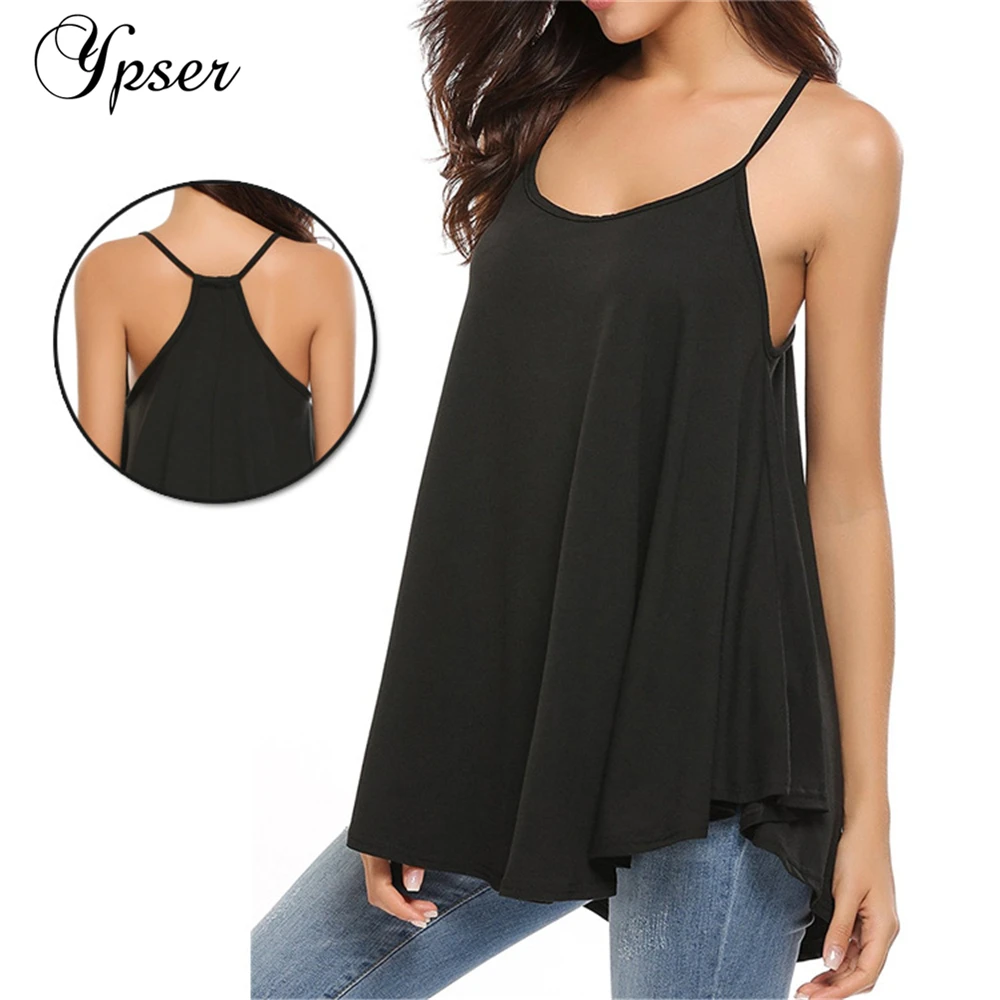 Ypser Loose Spaghetti Strap Tank Top for Women Scoop Neck Loose fit Casual Blouses
Ypser Loose Spaghetti Strap Tank Top for Women Scoop Neck Loose fit Casual Blouses