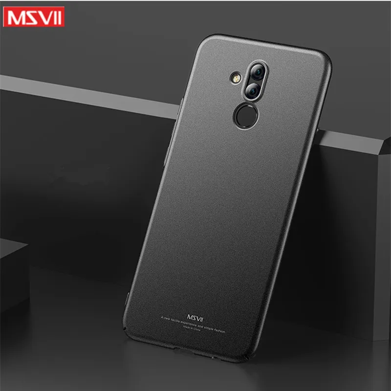 Чехол для huawei mate 20 lite тонкий матовый чехол MSVII из поликарбоната телефона Mate pro X 20X 10