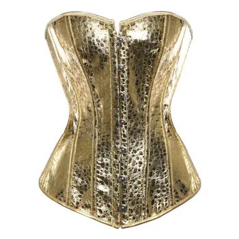 Plus Size 5XL 6XL Gold Corset Top Sexy Lingerie Steampunk Gothic Costumes Showgirl Lace-Up Bandage Club Bustiers Boned Tops
Plus Size 5XL 6XL Gold Corset Top Sexy Lingerie Steampunk Gothic Costumes Showgirl Lace-Up Bandage Club Bustiers Boned Tops