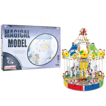 Carousel Musical Box DIY Assemble Model Children Educational Gift Toy Wooden Baby Toy Educational
Carousel Musical Box DIY Assemble Model Children Educational Gift Toy Wooden Baby Toy Educational