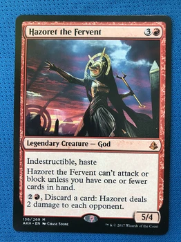 Hazoret the Fervent Amonkhet Hologram magician ProxyKing 8.0 VIP the proxy cards to gathering every single mg card.
Hazoret the Fervent Amonkhet Hologram magician ProxyKing 8.0 VIP the proxy cards to gathering every single mg card.