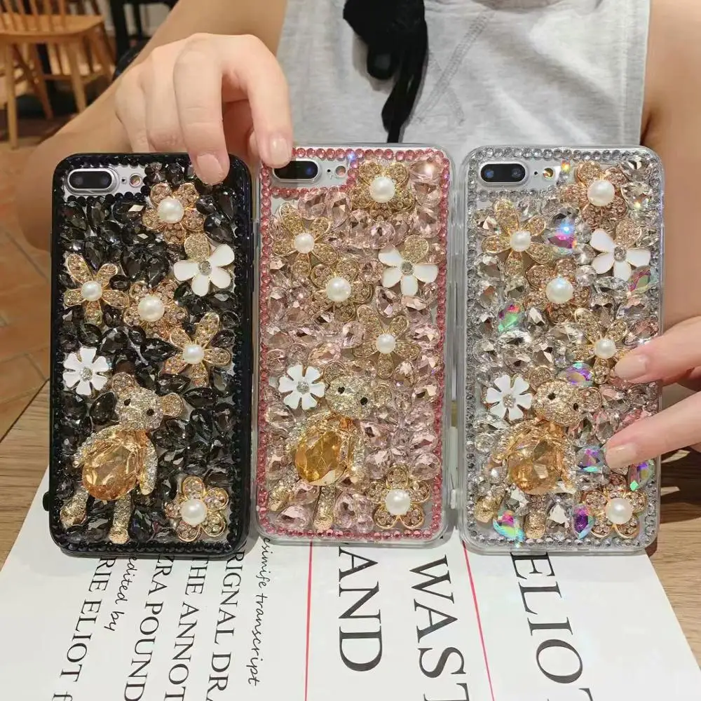Cartoon bear Diamond Case For Samsung Galaxy A10 A30 A40 A50 A70 A90 M10 M20 M30 A9 2018 A7 2018 3D Crystal Rhinestone Cover
Cartoon bear Diamond Case For Samsung Galaxy A10 A30 A40 A50 A70 A90 M10 M20 M30 A9 2018 A7 2018 3D Crystal Rhinestone Cover