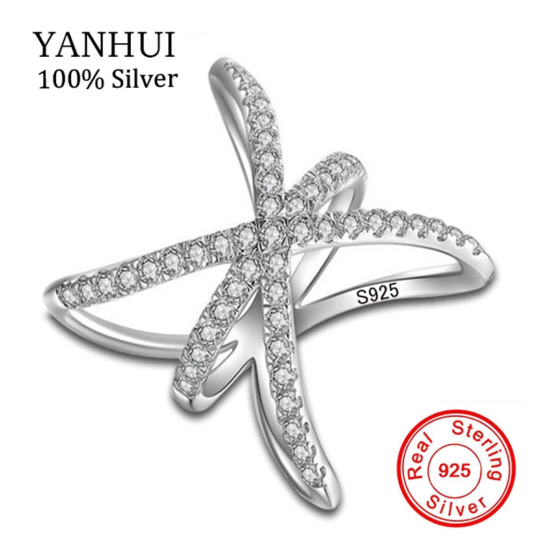 YANHUI Jewelry Fashion Wedding Hollow Rings for Women Sparkling Cubic Zirconia Jewelry Real Solid 925 Sterling Silver Ring KR237
YANHUI Jewelry Fashion Wedding Hollow Rings for Women Sparkling Cubic Zirconia Jewelry Real Solid 925 Sterling Silver Ring KR237