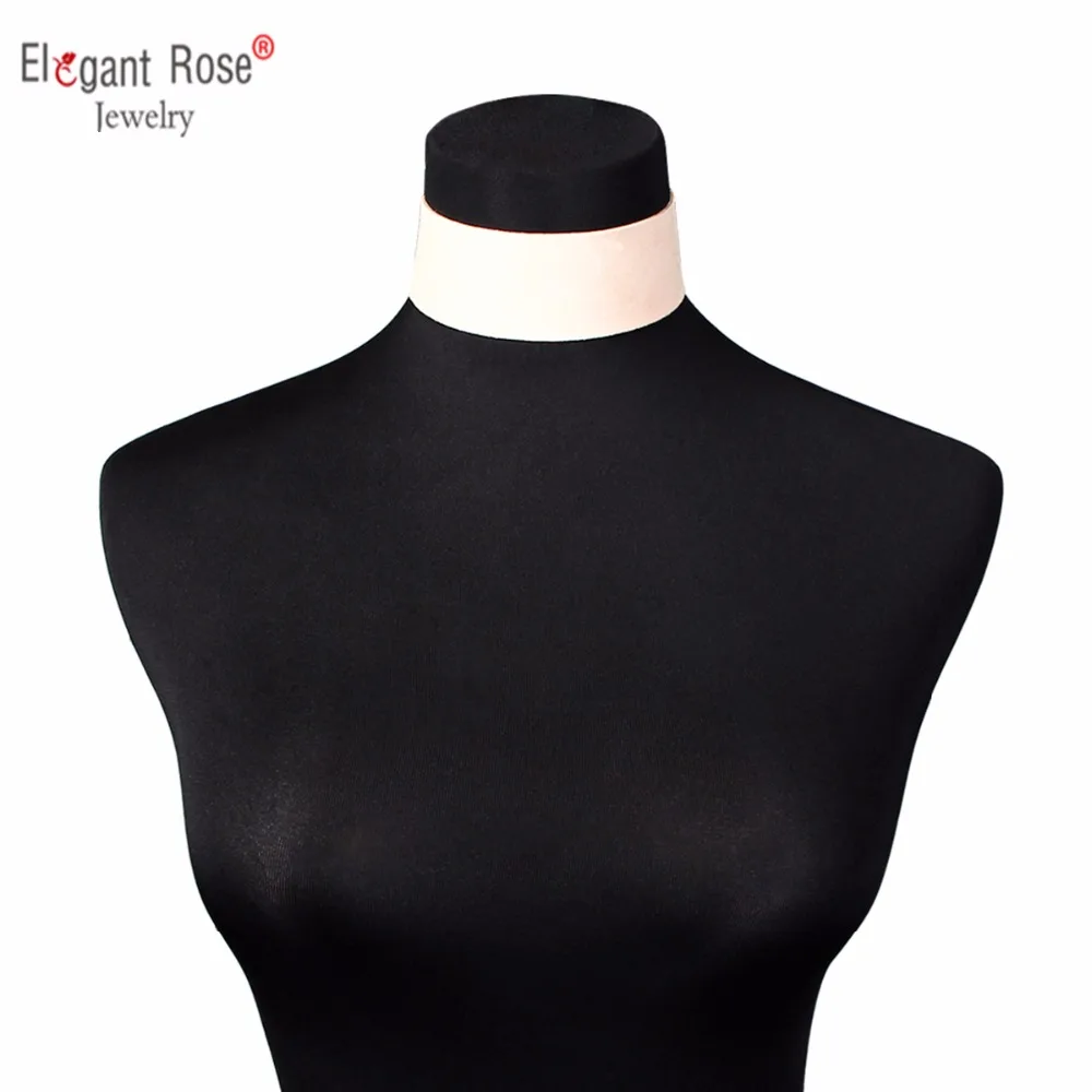 ElegantRose Fashion Four Colors Wide Flannel Velvet Choker Necklaces Classic Women Jewelry Christmas Gifts N4175
ElegantRose Fashion Four Colors Wide Flannel Velvet Choker Necklaces Classic Women Jewelry Christmas Gifts N4175