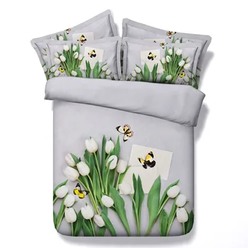 Butterfly tulip Digital print Bedding Set Quilt Cover Design Bed Set Bohemian a Mini Van Bedclothes 3pcs JF393
Butterfly tulip Digital print Bedding Set Quilt Cover Design Bed Set Bohemian a Mini Van Bedclothes 3pcs JF393