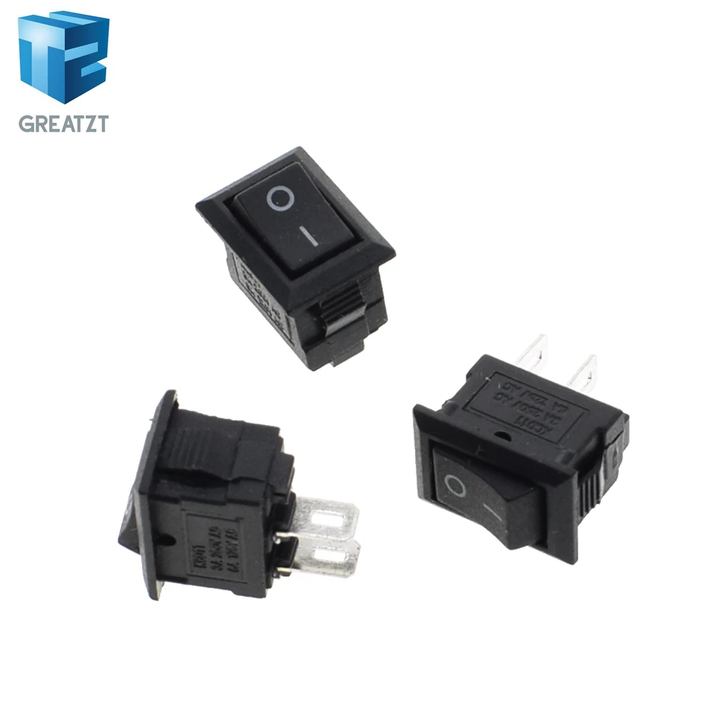 GREATZT 10pcs/lot 10*15mm SPST 2PIN ON/OFF G130 Boat Rocker Switch 3A/250V Car Dash Dashboard Truck RV ATV Home
GREATZT 10pcs/lot 10*15mm SPST 2PIN ON/OFF G130 Boat Rocker Switch 3A/250V Car Dash Dashboard Truck RV ATV Home