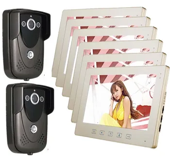 2015 New Luxury 10 inch Video door phone(2 cameras+6 monitors),700 TVLine HD camera ,waterproof cover
2015 New Luxury 10 inch Video door phone(2 cameras+6 monitors),700 TVLine HD camera ,waterproof cover
