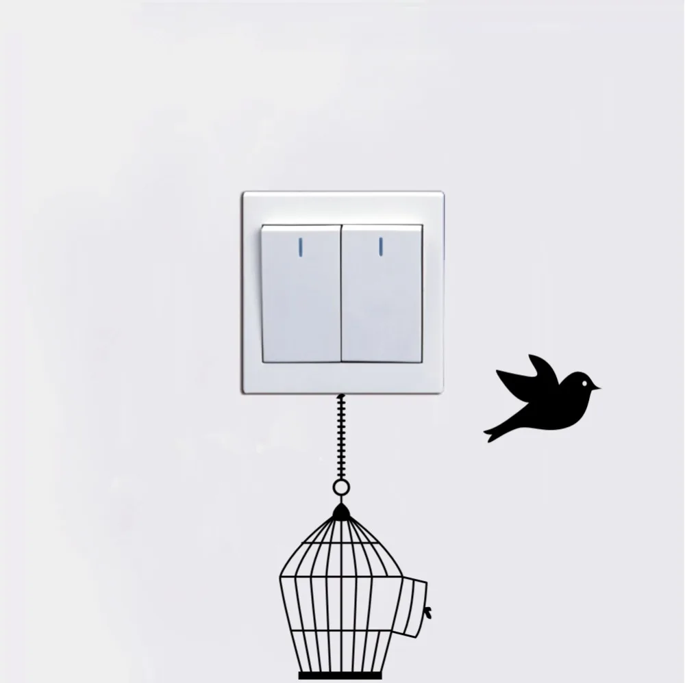 Variety Creative Vinyl Light Switch Sticker Birdcage Cute Dog Decals for Home Decor
Variety Creative Vinyl Light Switch Sticker Birdcage Cute Dog Decals for Home Decor