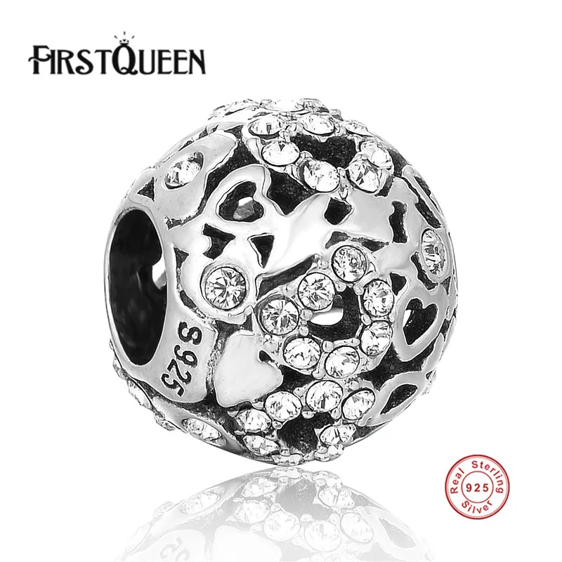 FirstQueen 2017 Winter DIY Fit Original Charms Bracelets Flower Bead Charm With Clear CZ 925 Sterlings Silver
FirstQueen 2017 Winter DIY Fit Original Charms Bracelets Flower Bead Charm With Clear CZ 925 Sterlings Silver