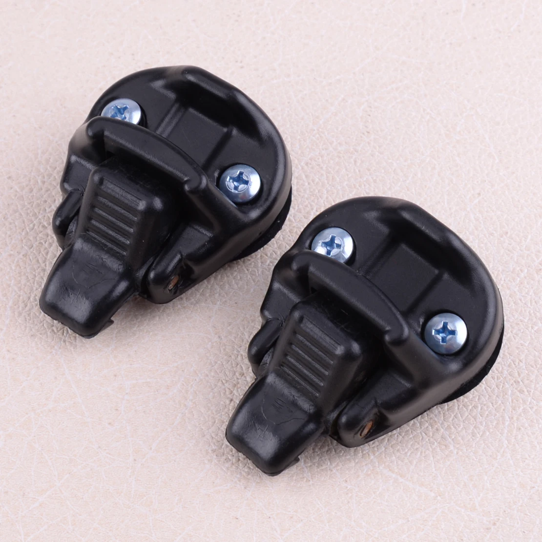 

2PCS Car Door Window Slide Glass Lock Buckle Clips Hook Fit For Mitsubishi L300 Pajero Montero Mk2 1991-1999 Accessories