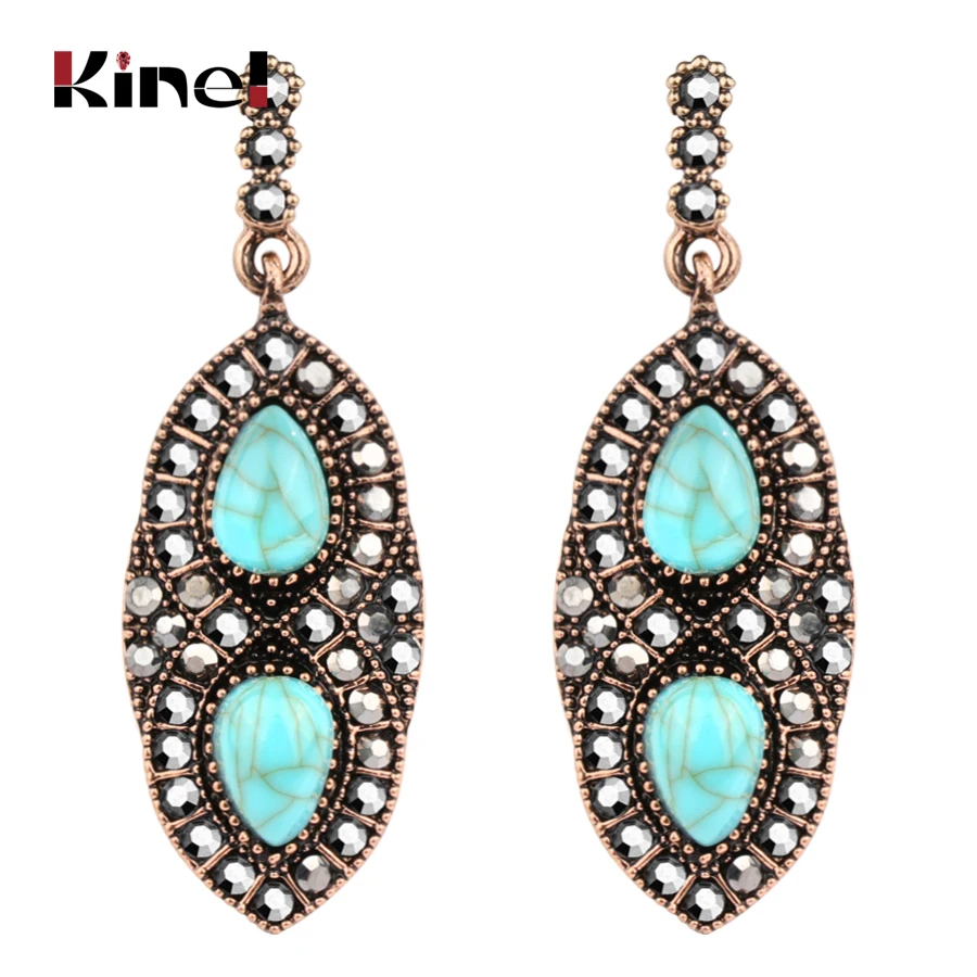 Kinel Hot Antique Gold Drop Earrings For Women Gray Crystal Blue Black Wire Resin Vintage Jewelry Wedding Party Earrings
Kinel Hot Antique Gold Drop Earrings For Women Gray Crystal Blue Black Wire Resin Vintage Jewelry Wedding Party Earrings