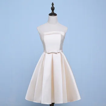 2020 New Women Satin Qipao Elegant Champagne Mini Cheongsam Asian Bridesmaid Dress Sexy Solid Bow Stage Show Vestidos Size S-XXL
2020 New Women Satin Qipao Elegant Champagne Mini Cheongsam Asian Bridesmaid Dress Sexy Solid Bow Stage Show Vestidos Size S-XXL
