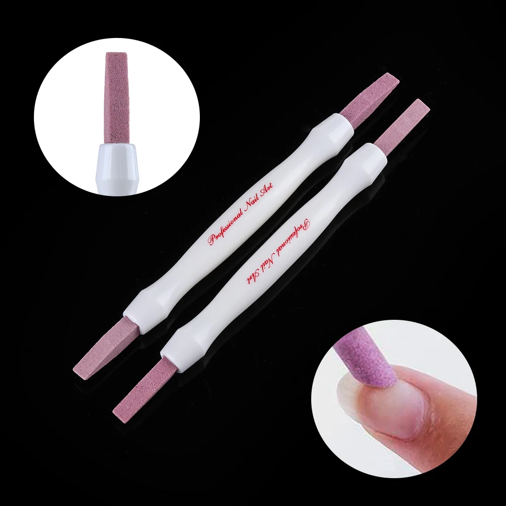 1Pcs 2 Ways Scrub Stone Nail Files Buffer Manicure Stick Grinding Rod Cuticle Remover Nail Art Manicure Ceramic Trimmer Buffing
1Pcs 2 Ways Scrub Stone Nail Files Buffer Manicure Stick Grinding Rod Cuticle Remover Nail Art Manicure Ceramic Trimmer Buffing