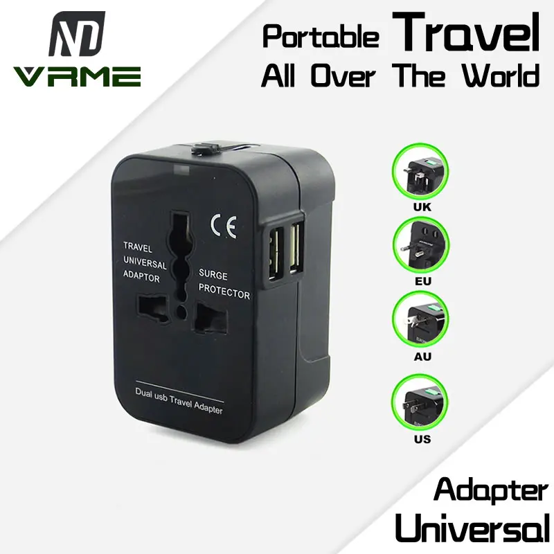 Vrme USB Зарядное устройство Travel адаптер AC Мощность мини Портативный Универсальный