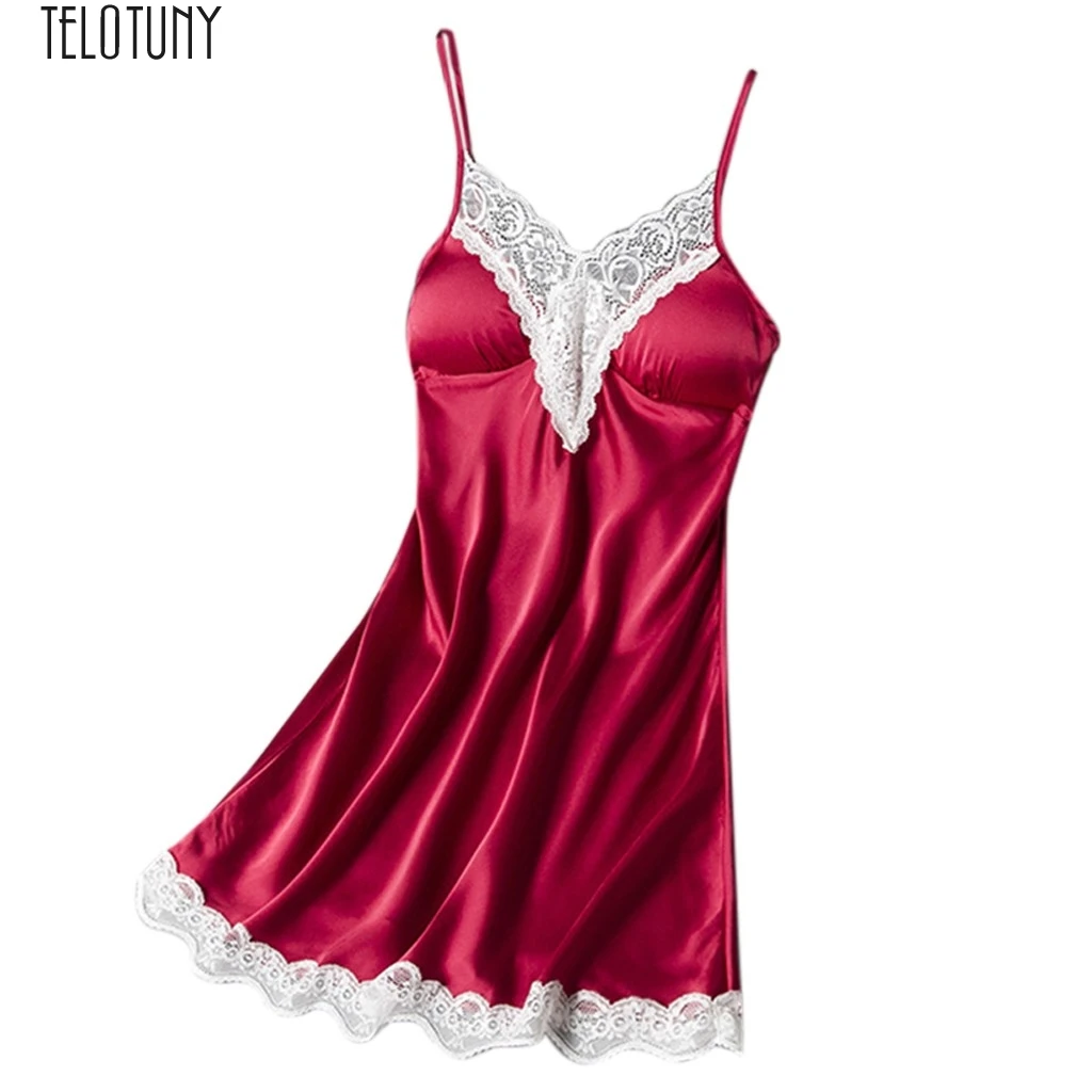 TELOTUNY Ldies Underwear Satin Sleepwear Women Ladies Nightwear Nightdress Sexy Lingerie Women Intimate Fashion Hot New Jan22
TELOTUNY Ldies Underwear Satin Sleepwear Women Ladies Nightwear Nightdress Sexy Lingerie Women Intimate Fashion Hot New Jan22