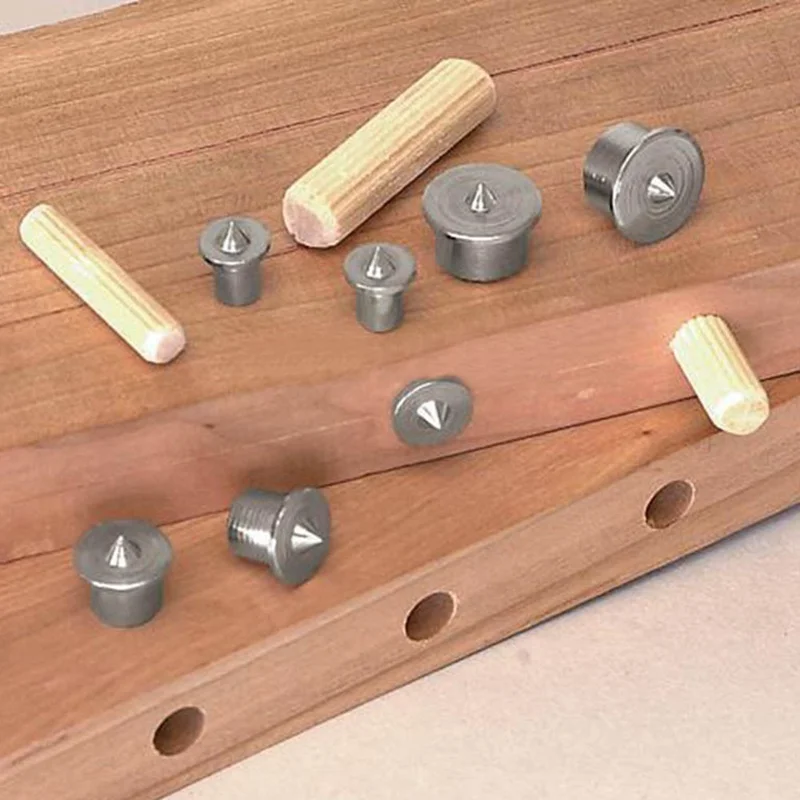 4pcs Dowel Pins Center Point Set Woodworking Dowel Tenon Center Set 6/8/10/12mm For Woodworking Tool Power Accessories
4pcs Dowel Pins Center Point Set Woodworking Dowel Tenon Center Set 6/8/10/12mm For Woodworking Tool Power Accessories