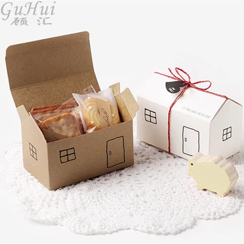 White and Brown Small House Shape Candy Box Baking Cookie Package Kids Birthday Wedding Party Xmas Decor Baby Shower Supplies
White and Brown Small House Shape Candy Box Baking Cookie Package Kids Birthday Wedding Party Xmas Decor Baby Shower Supplies