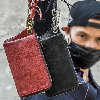AETOO Mobile wallet Male multifunctional cowhide long money clip retro leather men's card bag wallet all-in-one bag
AETOO Mobile wallet Male multifunctional cowhide long money clip retro leather men's card bag wallet all-in-one bag