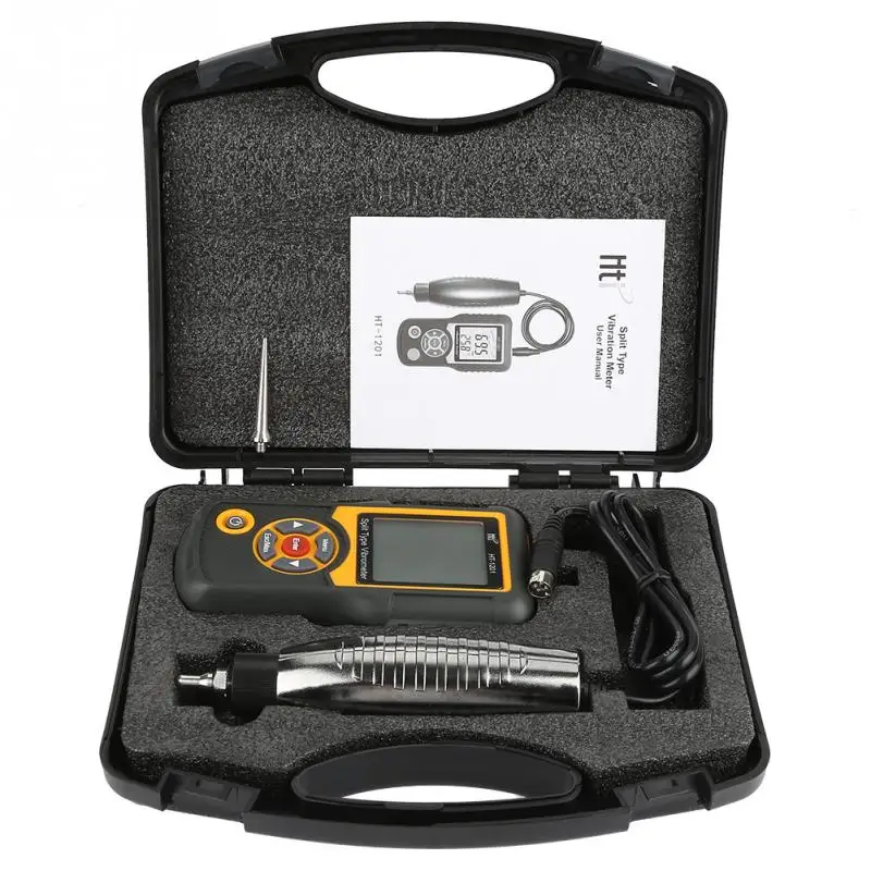HT Digital Vibration Meter Accuracy Split Type Vibration Meter Tester Acceleration Sensor Gauge for electric power
HT Digital Vibration Meter Accuracy Split Type Vibration Meter Tester Acceleration Sensor Gauge for electric power