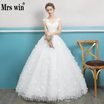 Wedding Dresses 2020 The Bridal Elegant Short Sleeve O-neck Luxury Embroidery Appliques Lace Up Ball Gown Vintage Bridal Gown F
Wedding Dresses 2020 The Bridal Elegant Short Sleeve O-neck Luxury Embroidery Appliques Lace Up Ball Gown Vintage Bridal Gown F