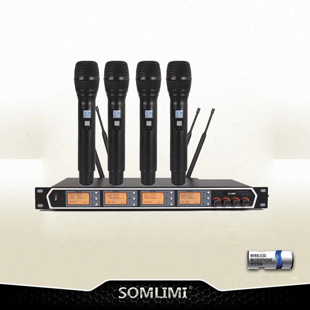NEW!!!!Automatic search frequency wireless microphone with trasmitter sets with two colors
NEW!!!!Automatic search frequency wireless microphone with trasmitter sets with two colors