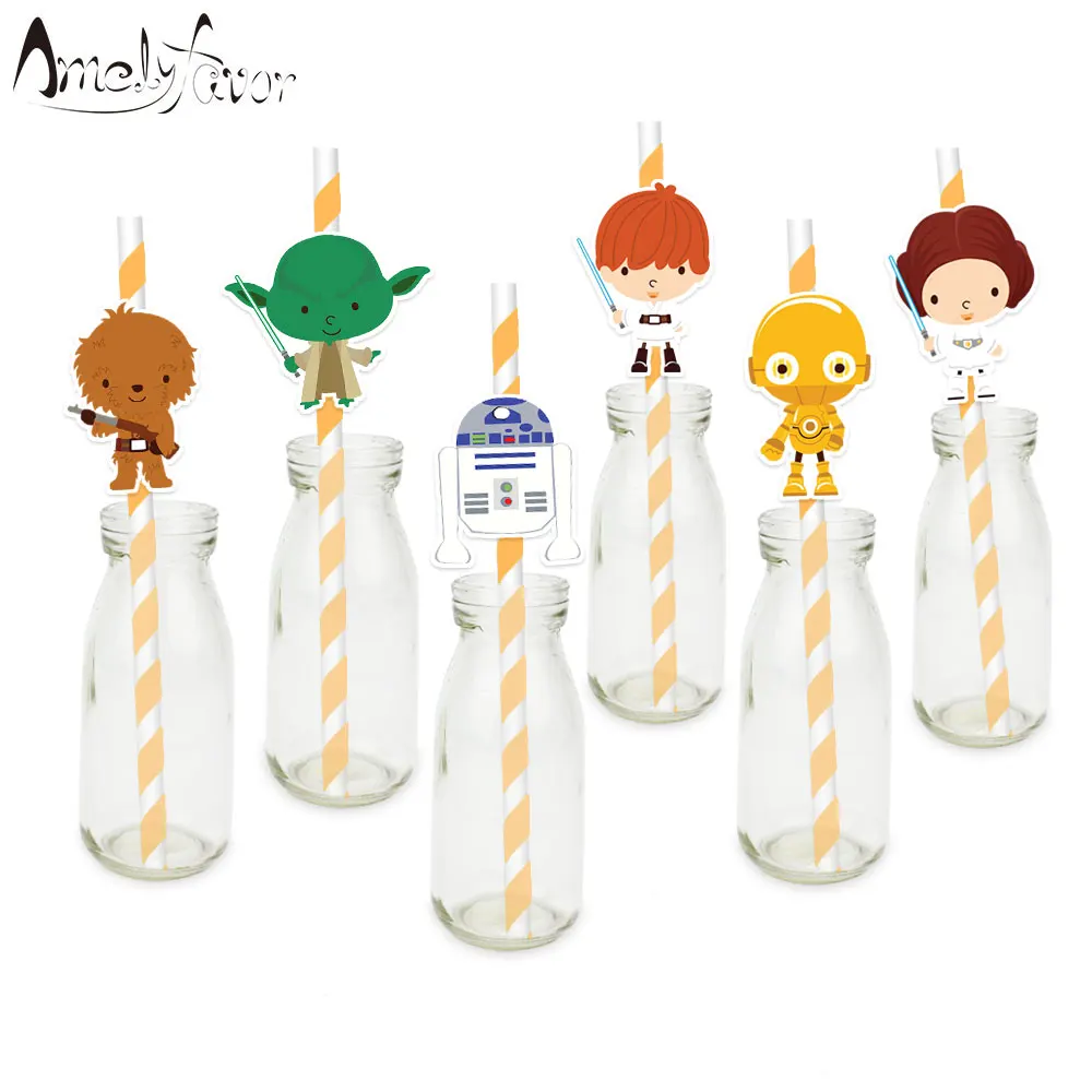 Wars Party Straw 25PCS Paper Straws Decoration Party Festive Supplies Star Paper Drinking Straws Event Supplies
Wars Party Straw 25PCS Paper Straws Decoration Party Festive Supplies Star Paper Drinking Straws Event Supplies