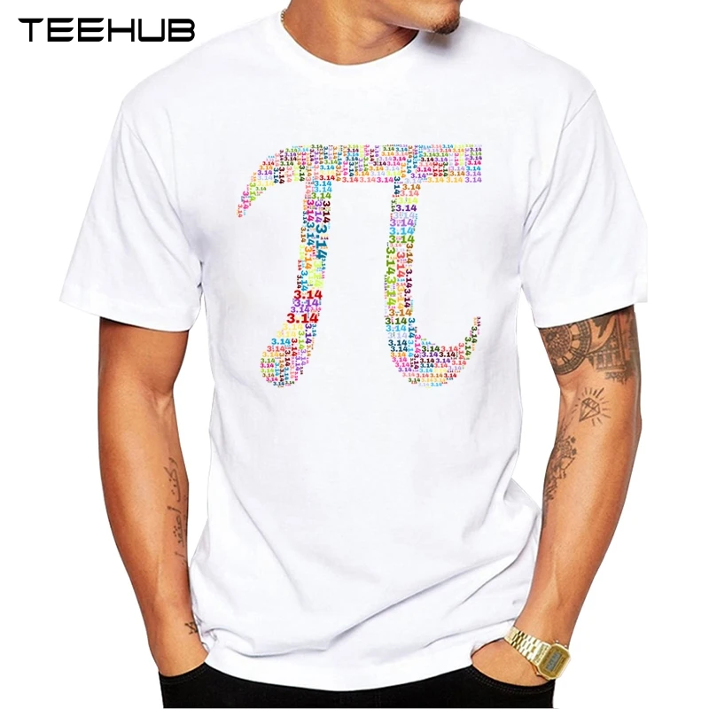 TEEHUB New Arrival 2019 Men Fashion Colorful Pi Math Design T-Shirt Short Sleeve Casual T Shirt Hipster Cool Tops
TEEHUB New Arrival 2019 Men Fashion Colorful Pi Math Design T-Shirt Short Sleeve Casual T Shirt Hipster Cool Tops