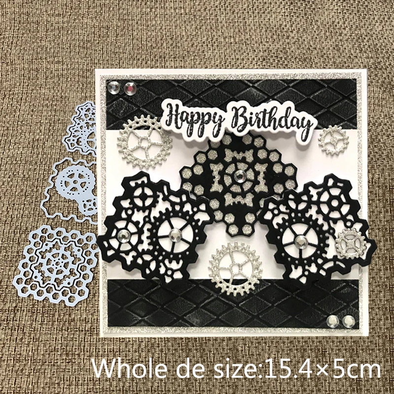 New Design Craft Metal Cutting Die cut die Gear hole frame decoration Scrapbooking Album Paper DIY Card Craft Embossing Die Cuts
New Design Craft Metal Cutting Die cut die Gear hole frame decoration Scrapbooking Album Paper DIY Card Craft Embossing Die Cuts