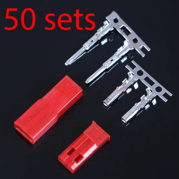 50 sets/lot JST 2P Connector Plug Jack 2-Pin Female Male Crimps rc battery connector car auto motorcycle ship electrical spare 
50 sets/lot JST 2P Connector Plug Jack 2-Pin Female Male Crimps rc battery connector car auto motorcycle ship electrical spare