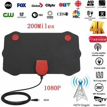 Newly European and American Digital Antenna TV HDTV 200 Miles Long Range HQ HDTV Indoor Antenna Freeview HD 1080P Antenna
Newly European and American Digital Antenna TV HDTV 200 Miles Long Range HQ HDTV Indoor Antenna Freeview HD 1080P Antenna