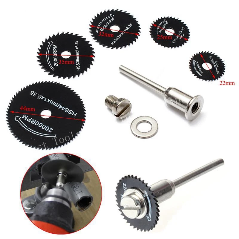 HITL NEW 6pcs/set Metal HSS Circular Saw Blade High Speed Steel Woodworking Cutting Discs For Dremel Rotary Tool Durable Quality
HITL NEW 6pcs/set Metal HSS Circular Saw Blade High Speed Steel Woodworking Cutting Discs For Dremel Rotary Tool Durable Quality