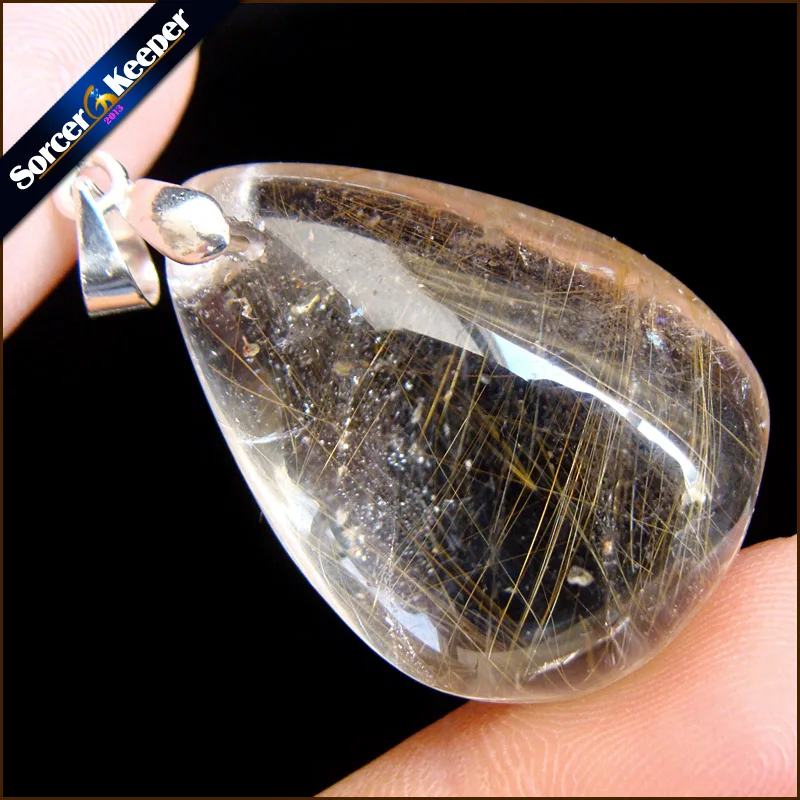 Genuine Natural Gold Rutilated Quartz Crystal Cabochon Setting Necklace Pendant Stone Beads for DIY Jewelry Making OS706
Genuine Natural Gold Rutilated Quartz Crystal Cabochon Setting Necklace Pendant Stone Beads for DIY Jewelry Making OS706