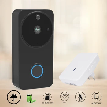 CTVMAN Weatherproof Wireless Video Intercom Doorbell PIR Video Call Motion Detection Wi-fi Home Security Door Phone Camera
CTVMAN Weatherproof Wireless Video Intercom Doorbell PIR Video Call Motion Detection Wi-fi Home Security Door Phone Camera